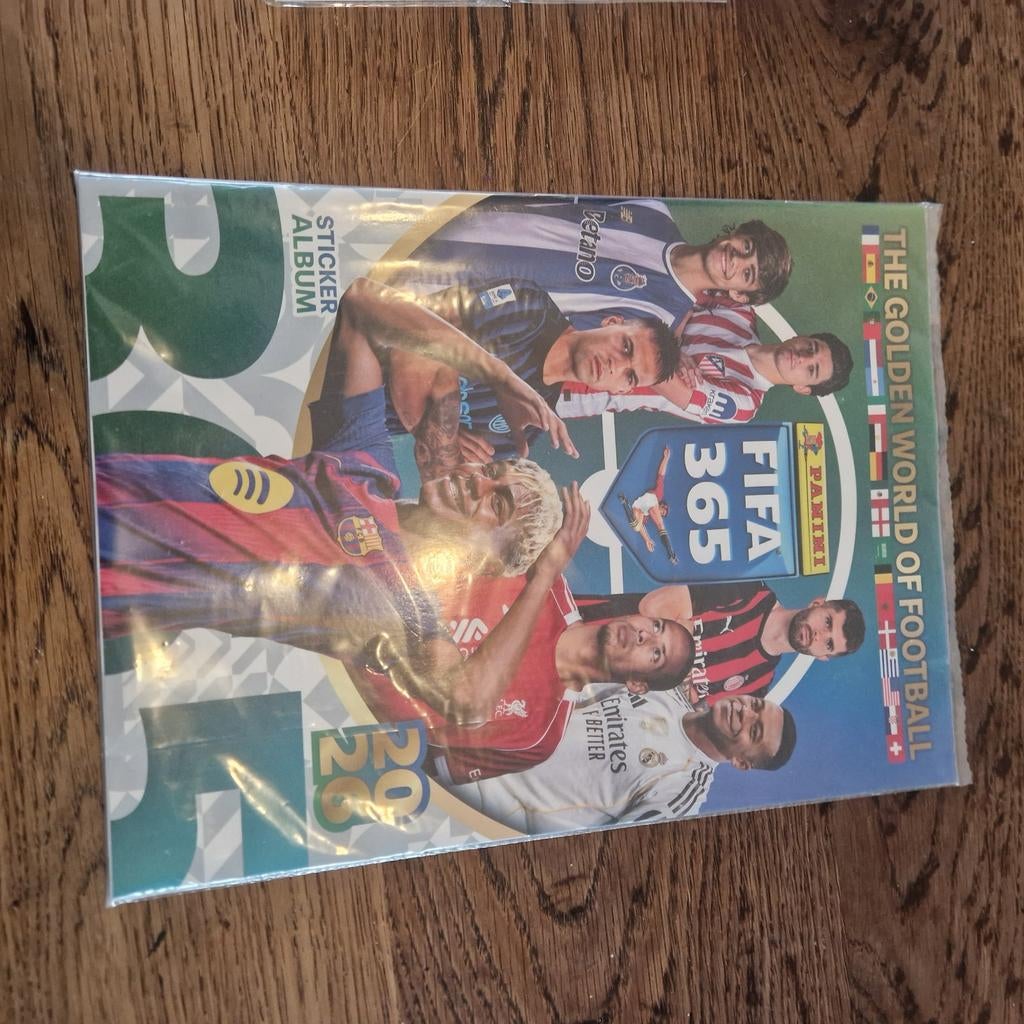 Fifa 365  2026 stickeralbum en complete set., Ophalen of Verzenden