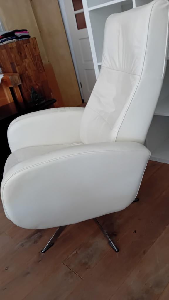 Relax fauteuil. Leder HJORT KNUDSEN, Huis en Inrichting, Ophalen, Leer, Modern.