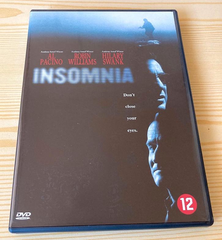 dvd Insomnia (Remake) Al Pacino, Robin Williams, Cd's en Dvd's, Dvd's | Thrillers en Misdaad, Zo goed als nieuw, Detective en Krimi