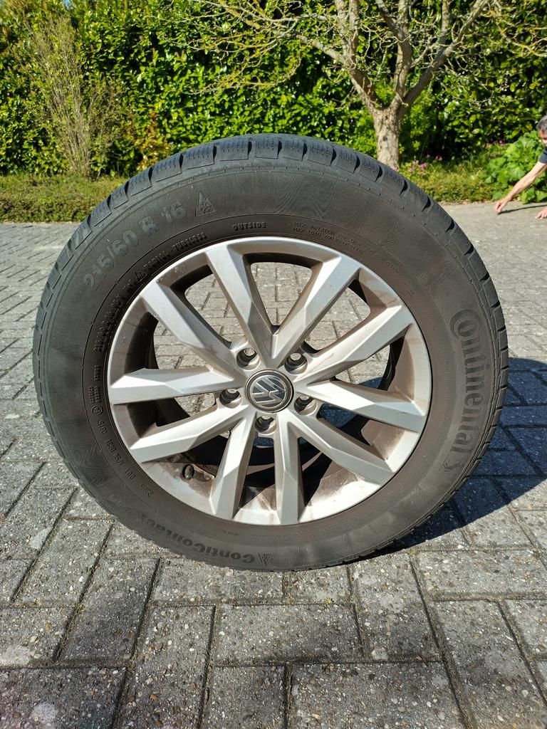 Vw Passat velgen 16 inch 4 stuks, Auto-onderdelen, Velg(en), 16 inch, 205 mm, Winterbanden