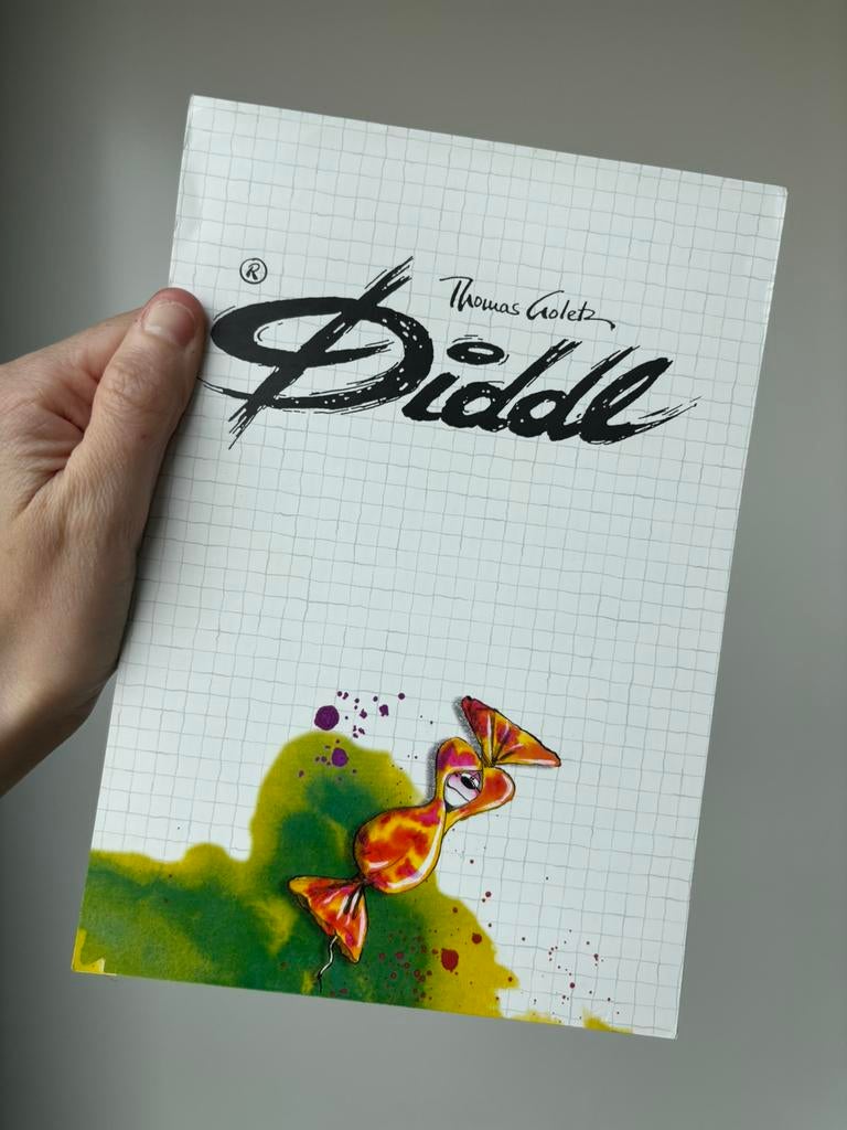 Diddl A5 blok nummer 121 zeldzaam, Ophalen of Verzenden, Zo goed als nieuw, Papier, Kaart of Schrift