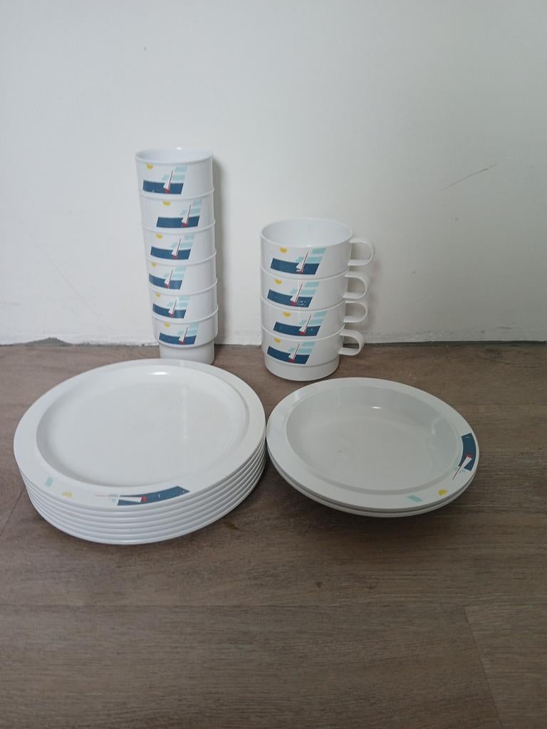 Mepal servies koen de winter 19 delig, Ophalen of Verzenden, Gebruikt