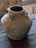 Prachtige tukse pot, Huis en Inrichting, Woonaccessoires | Vazen, Ophalen, Overige kleuren, Aardewerk of Porselein, Zo goed als nieuw