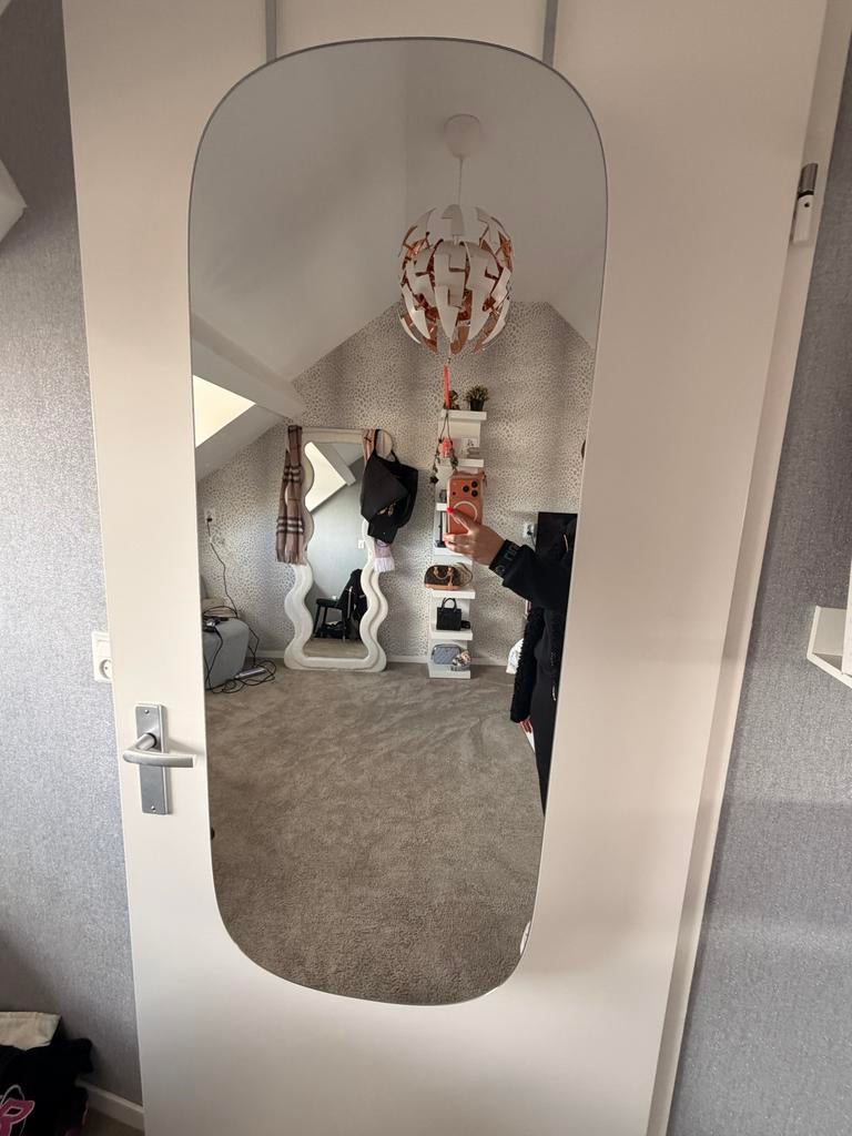 Sieradenkast met spiegel en verlichting (nieuw en gebruikt), Huis en Inrichting, Ophalen, Zo goed als nieuw