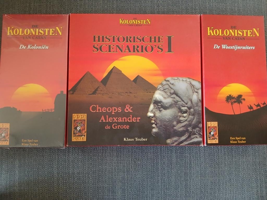 Originele Catan uitbreidingen (voor bij de houten editie), Een of twee spelers, Ophalen of Verzenden, Zo goed als nieuw, 9999 Games