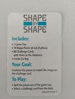 Shape by Shape Tangram, Ophalen of Verzenden, Minder dan 500 stukjes, Zo goed als nieuw, Legpuzzel