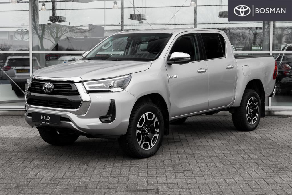 Toyota HiLux 2.8 D-4D Double Cab Professional premium, Auto's, Toyota, Automaat, Stof, Gebruikt, Euro 6
