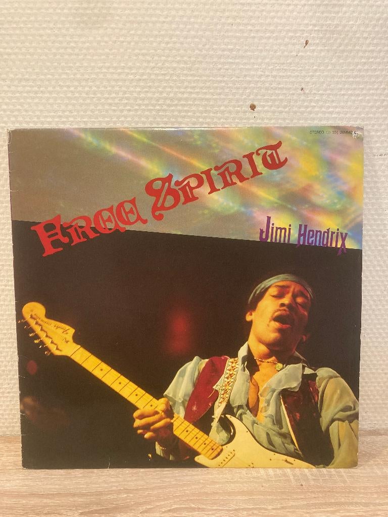 Jimi Hendrix - free spirit Japan LP met inlay, Ophalen of Verzenden, Zo goed als nieuw, 12 inch, Poprock