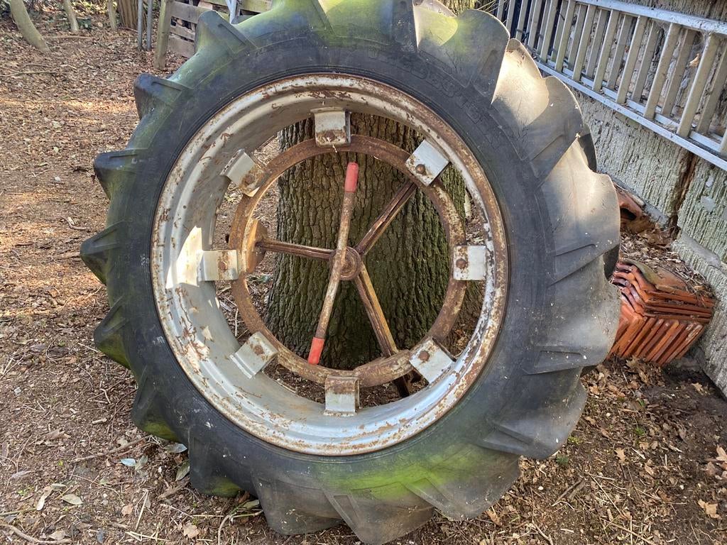 Dubbelucht velgen molcon 3punt, Zakelijke goederen, Agrarisch | Onderdelen | Banden, Velgen en Assen, Ophalen