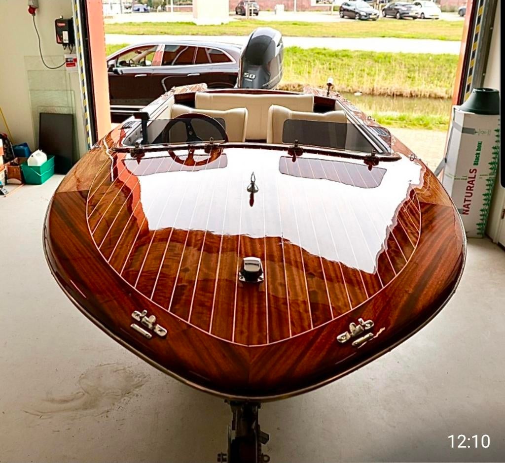 VEGA classic 50PK Yamaha superstaat., Ophalen, 70 pk of meer, 3 tot 6 meter, Buitenboordmotor