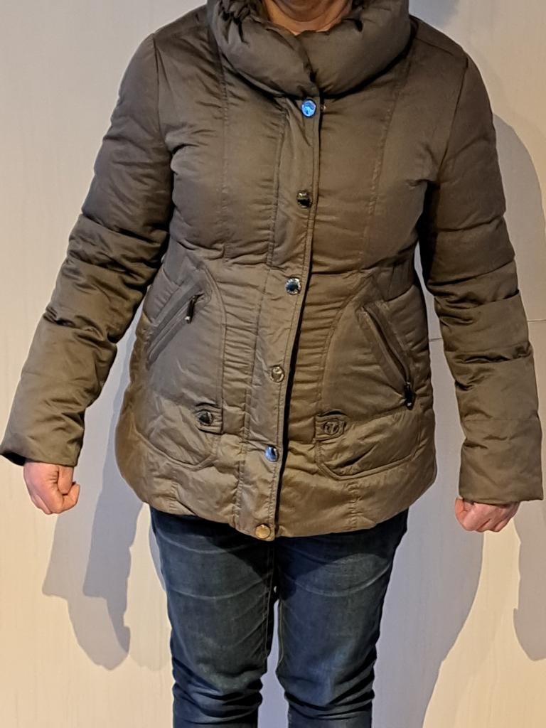 Mexx Gewatteerde Jas - Maat 42/44 (L), Kleding | Dames, Mexx, Bruin, Maat 42/44 (L), Ophalen of Verzenden