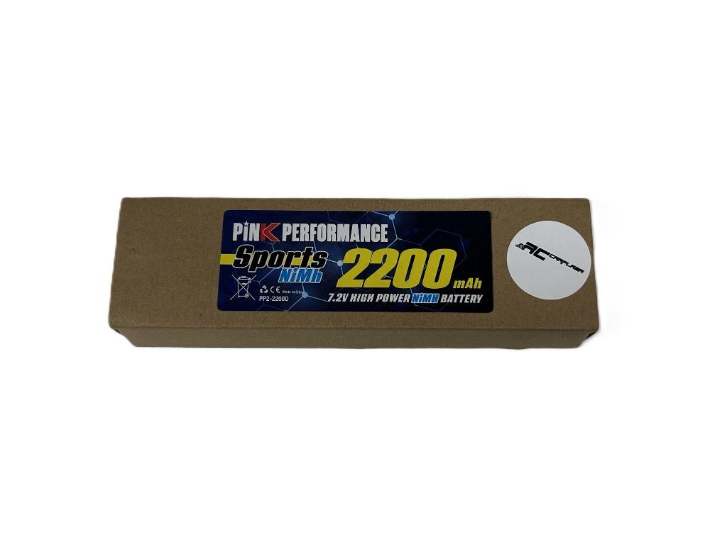 Pink Performance Sports NiMh 7.2V-2200Mah (Deans) PP2-2200D, Elektro, Nieuw, Ophalen of Verzenden, Schaal 1:10