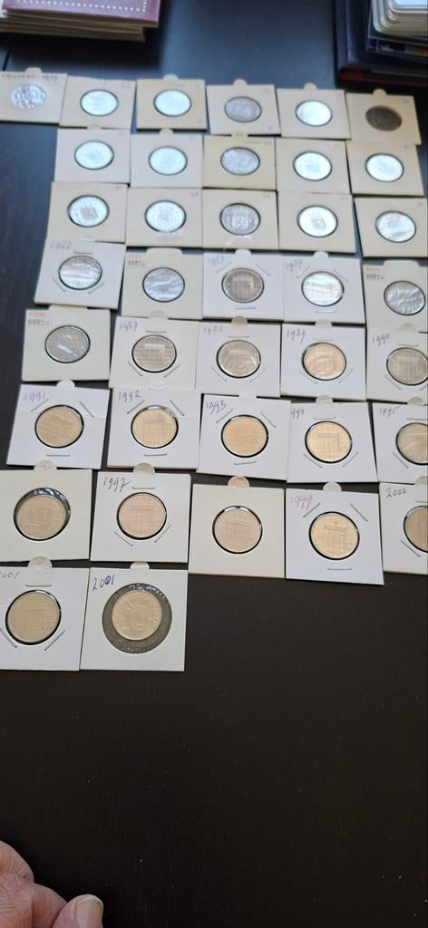 Serie guldens NIKKEL 1967 t/m 2001 bieden div.jrt bieden mag, Postzegels en Munten, Munten | Nederland, Ophalen of Verzenden, Koningin Juliana