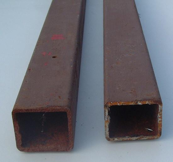 Kokerprofiel Koker Metaal profiel 40 x 50 x 3 mm 2 Lengtes, Ophalen, Gebruikt, IJzer