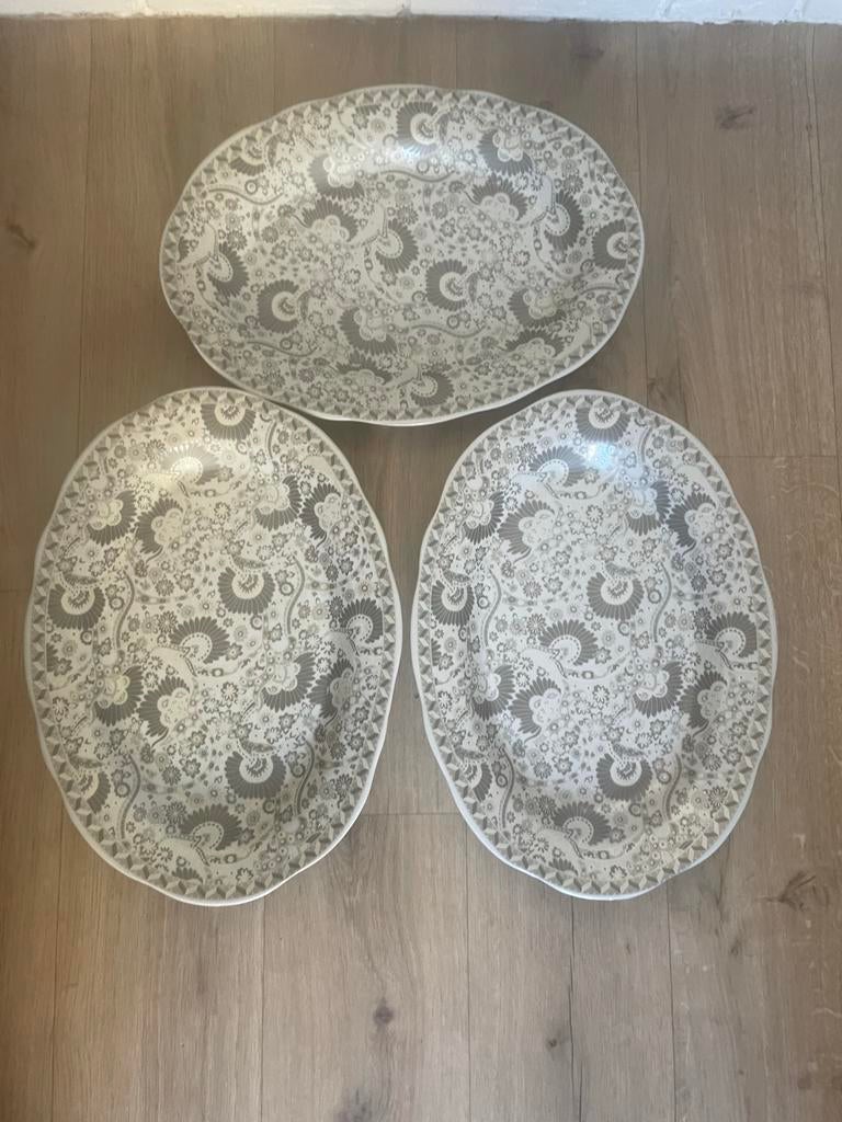 Marokkaanse salade borden, Huis en Inrichting, Keramiek, Ophalen of Verzenden, Zo goed als nieuw, Bord(en)