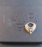 Tawapa Zilveren Septum/Oor Piercing - Nieuw & Uniek, Verzenden, Nieuw, Zilver, Neuspiercing