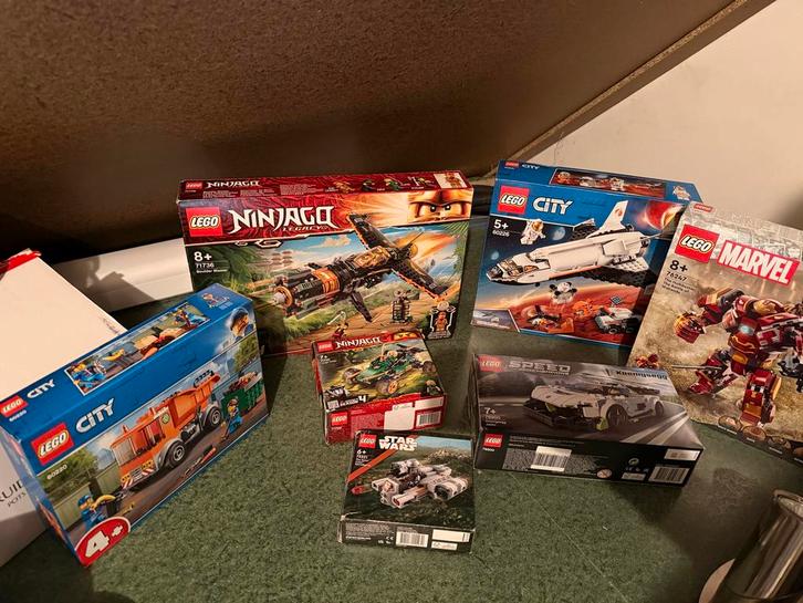 Grote collectie LEGO sets: City, Super Mario en meer!, Kinderen en Baby's, Speelgoed | Duplo en Lego, Nieuw, Lego, Complete set