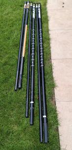Set SDM masten 370/ 430/460 + Power-XT; 4,2 + 6,6 m2 zeil, Watersport en Boten, Windsurfen, Ophalen, Met draagtas, Zo goed als nieuw