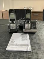 Panasonic huistelefoon met intercom - 2 handsets, Ophalen, Gebruikt, 2 handsets
