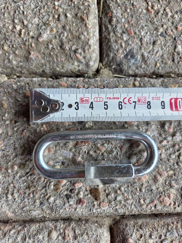 Verbindingsschalm / Quick link. Circa 100 stk., Ophalen of Verzenden