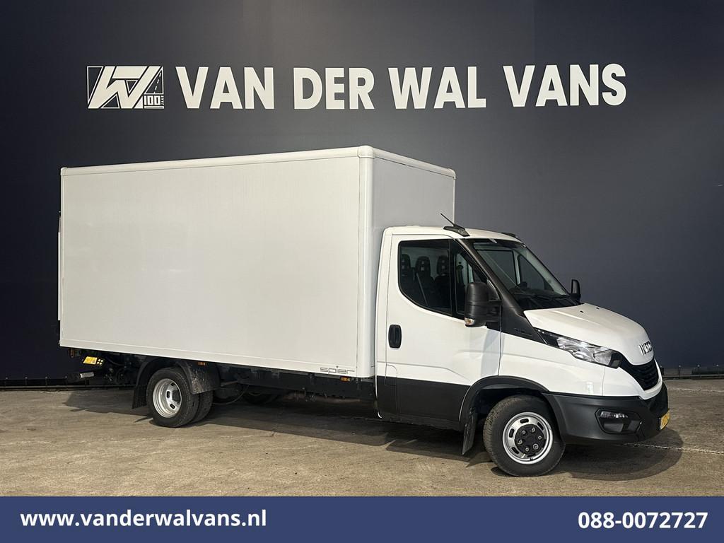 Iveco Daily 35C16 157pk Bakwagen Laadklep Dubbel Lucht Euro6, Gebruikt, Iveco, Wit, Bedrijf