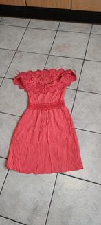 Guess koraalrood erg mooie jurk maat XS, Zwart, Ophalen of Verzenden, Zo goed als nieuw, Maat 34 (XS) of kleiner