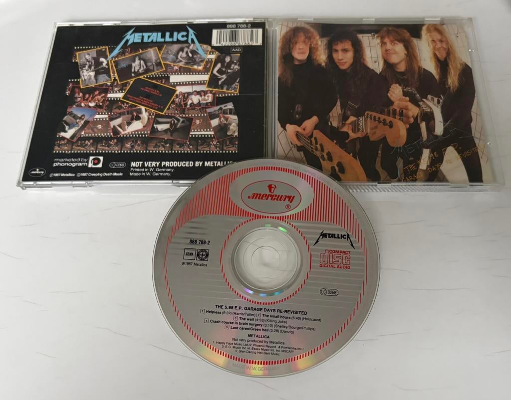 Metallica - The 5,98 EP garage days re-revisited, Ophalen of Verzenden, Zo goed als nieuw