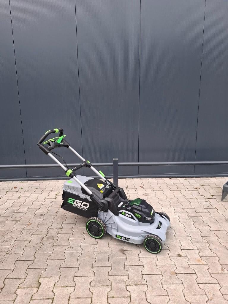 EGO LM1900 accu gazonmaaier 47 cm tool, Tuin en Terras, Grasmaaiers, Ophalen, Cirkelmaaier, Gebruikt, EGO