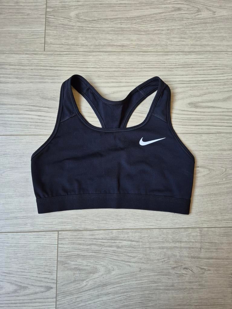 Zwarte Nike sportbh maat S, Zwart, Nike, Ophalen of Verzenden, Zo goed als nieuw