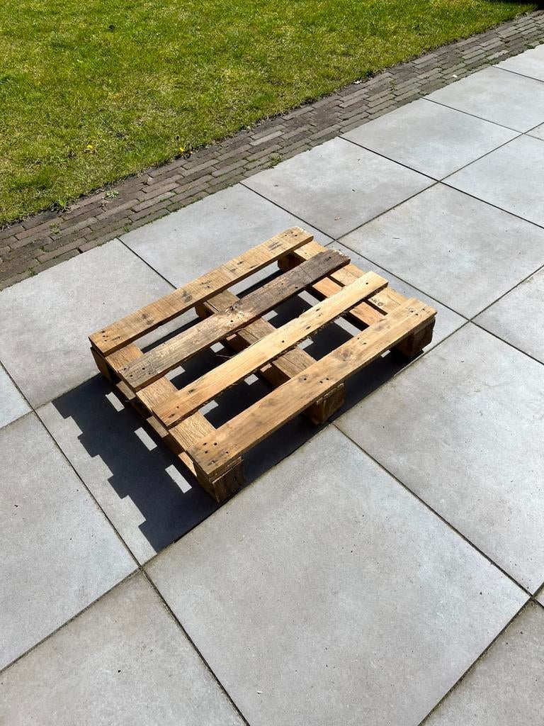 Pallet 60 x 80 cm gratis afhalen Venlo, Doe-het-zelf en Verbouw, Hout en Planken, Ophalen, Gebruikt, 50 mm of meer, Minder dan 200 cm