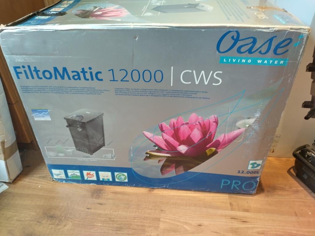 Oase filter filtomatic 12000 cws nieuw in doos vijverfilter, Ophalen, Nieuw, Vijverfilter