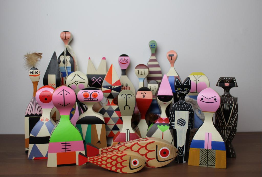 60x Vitra Wooden Dolls - Diverse Varianten, Niet ingevuld, Niet ingevuld, Ophalen of Verzenden, Zo goed als nieuw
