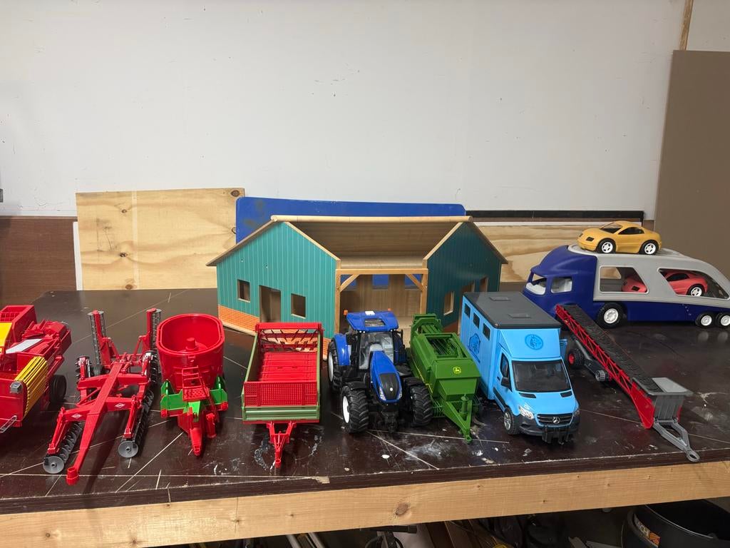 Diverse Bruder Speelgoed Machines, Ophalen, Gebruikt, Jongen of Meisje