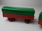 Vintage Lion Car DAF TRUCK + DINKY TOYS TRAILER (Repainted), Ophalen of Verzenden, Gebruikt, Bus of Vrachtwagen, Dinky Toys