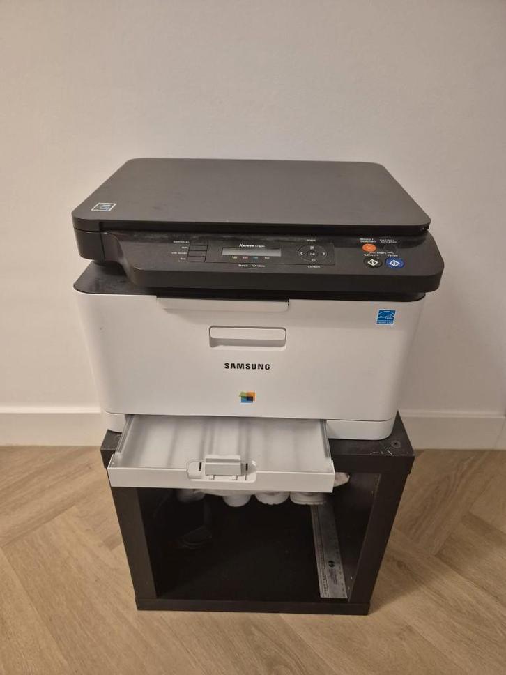 Samsung Printer, Computers en Software, Printers, Gebruikt, All-in-one, Laserprinter, Kleur printen, Kopieren, Scannen, Zwart-en-wit printen
