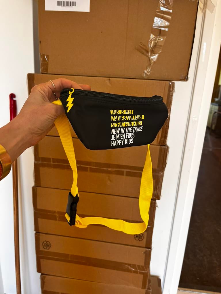 370 gloednieuwe Zadig en Voltaire kinder-buideltasjes, Ophalen, Nieuw, Zwart