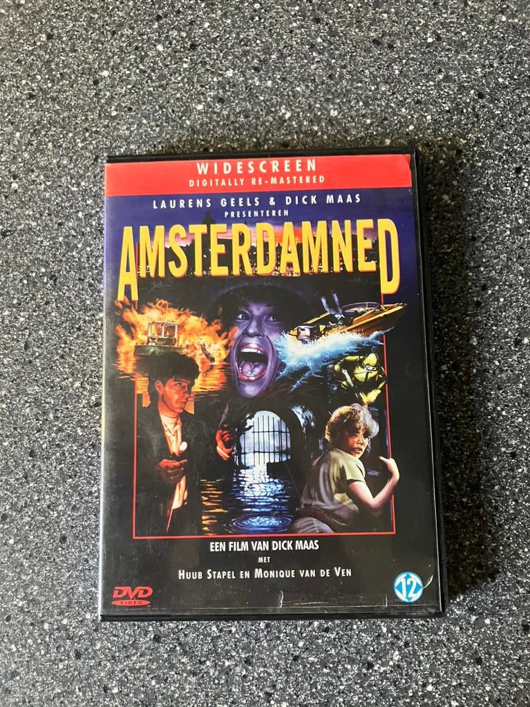 Amsterdamned (1988)  Dick Maas, Huub Stapel, Cd's en Dvd's, Dvd's | Nederlandstalig, Vanaf 12 jaar, Ophalen of Verzenden, Zo goed als nieuw