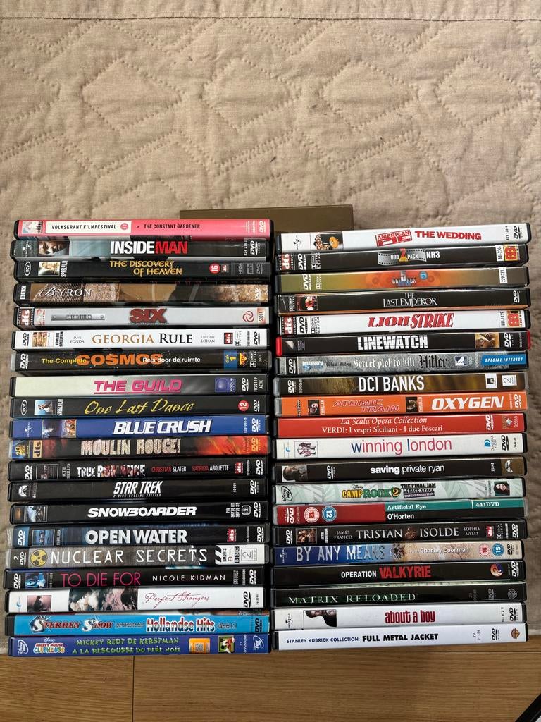 Diverse DVD Collectie - Films en Series, Cd's en Dvd's, Vanaf 12 jaar, Ophalen of Verzenden, Gebruikt