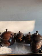 Set van 4 voorraadpotten, Ophalen