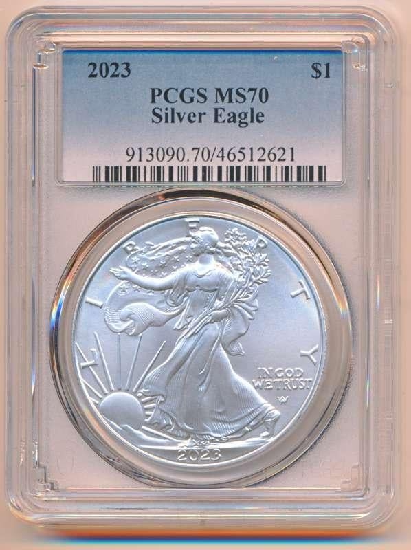 American eagle 1 ounce 2023 type 2 MS70