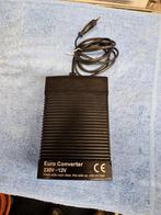 Coleman Euro Converter 230V naar 12V, Ophalen of Verzenden, Zo goed als nieuw