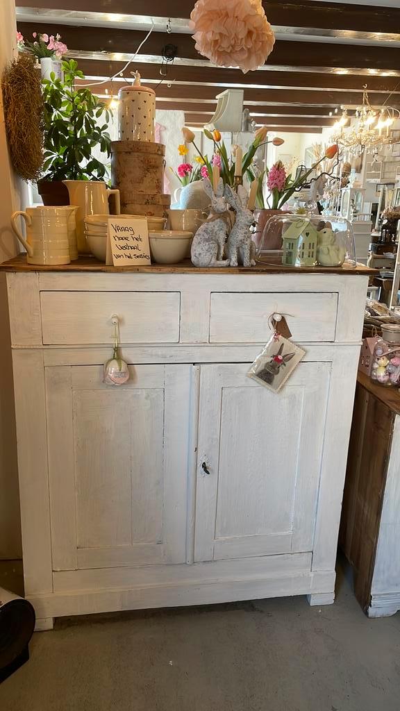 Oud Brocante Kastje, Huis en Inrichting, Kasten | Dressoirs, Zo goed als nieuw, 100 tot 150 cm, 25 tot 50 cm, Ophalen