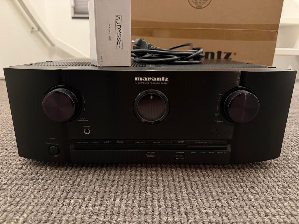 Marantz SR 6007 7.2 AV Surround Receiver, Audio, Tv en Foto, Versterkers en Receivers, Marantz, Ophalen of Verzenden, 60 tot 120 watt
