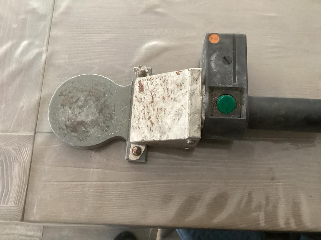 Mof lasmachine voor handmatig lassen van kunststof buizen, Ophalen of Verzenden, Gebruikt, Minder dan 150 ampère, Overige typen