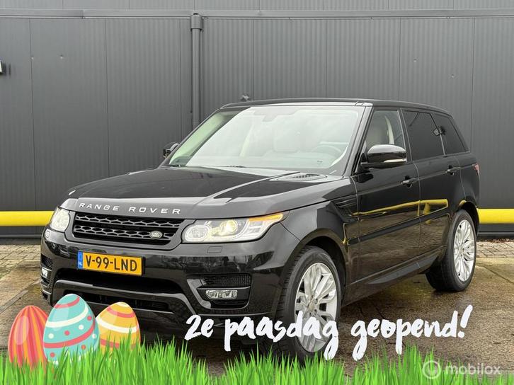 Land Rover Range Rover Sport 3.0 TDV6 HSE GRIJS KENTEKEN, Auto's, Land Rover, Bedrijf, Te koop, 360° camera, 4x4, ABS, Achteruitrijcamera