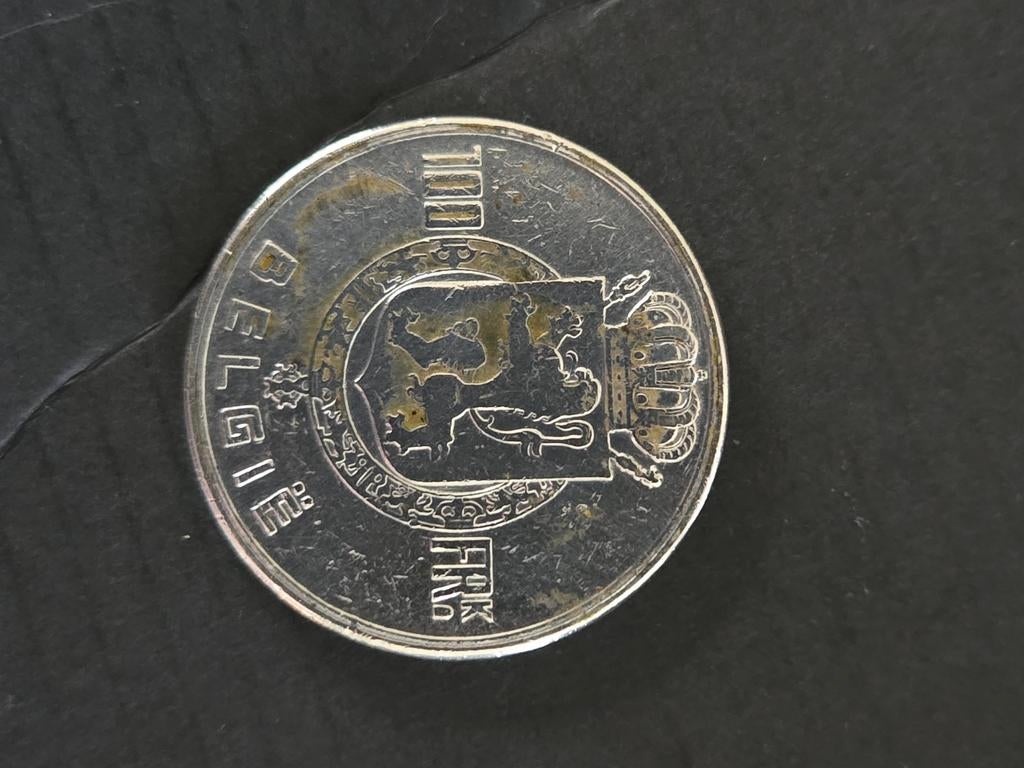 Belgische 100 Frank munt 1949 - Zilver, Ophalen, Zilver, Losse munt, Zilver