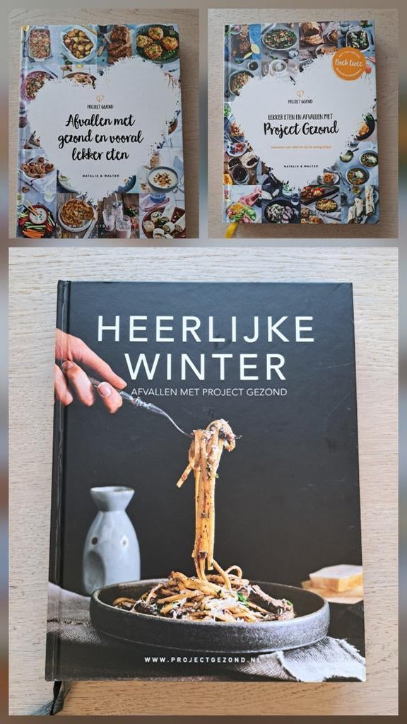 3x Project Gezond, Ophalen of Verzenden, Zo goed als nieuw, Gezond koken