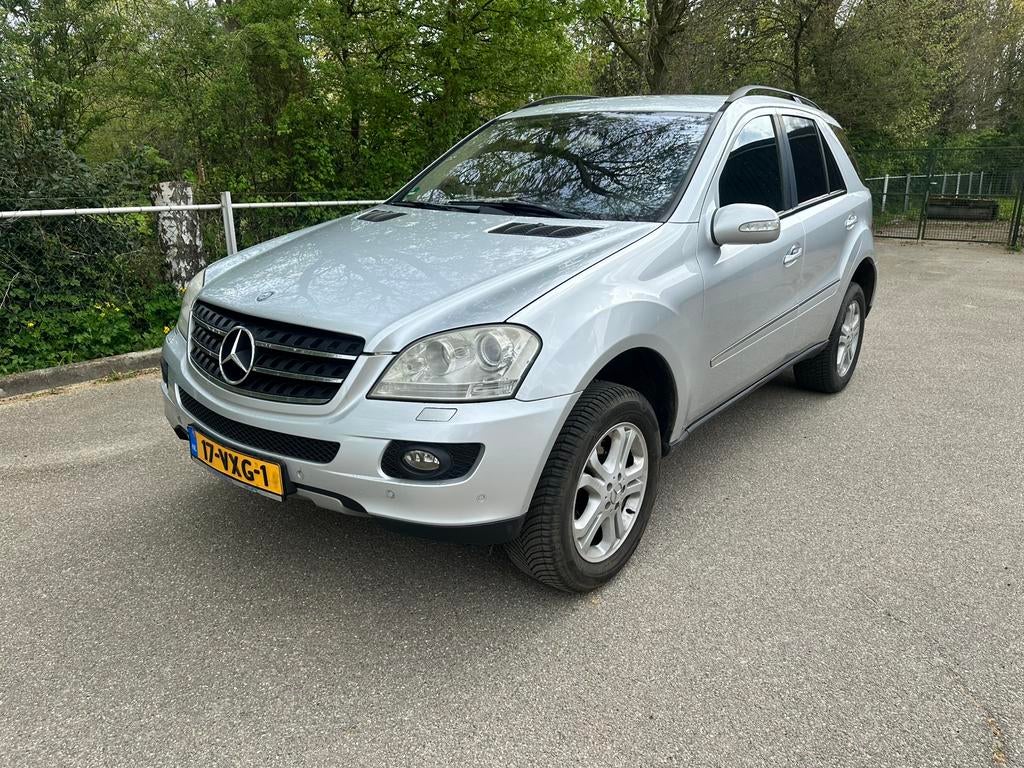 Mercedes-Benz M-klasse ML 320 CDI 2007 RIJD & SCHAKELT TOP!!, Auto's, Automaat, Zwart, 2987 cc, Mercedes-Benz