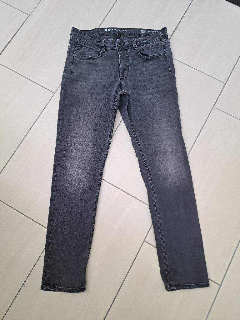 Heren spijkerbroek Garcia grijs jeans, Garcia Jeans, Ophalen of Verzenden, Zo goed als nieuw, W33 - W34 (confectie 48/50)