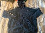 Adidas Donkerblauw Hoodie veste (3XL), Kleding | Heren, Verzenden, Zo goed als nieuw, Overige maten, Blauw